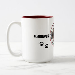 Furrever Cawfee Tawk gepersonaliseerde koffie mok
