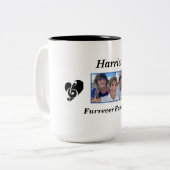 Furrever familie gepersonaliseerde mok (Voorkant links)