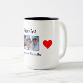 Furrever familie gepersonaliseerde mok (Voorkant rechts)