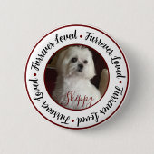 Furrever Geliefd Pet Pin Button (Voorkant)