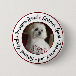 Furrever Geliefd Pet Pin Button