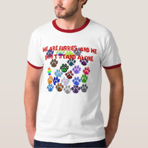 FURRIES DONT STANDALONE T-SHIRT