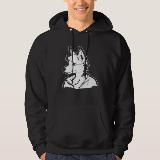 Furries Fursona Cosplay  Furry Fandom Hoodie (Voorkant)