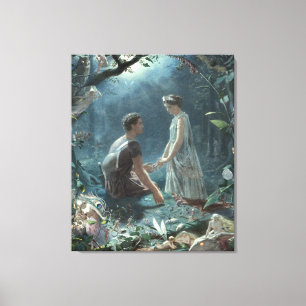 Furries: Shakespeares Een Midzomernachtsdroom Canvas Afdruk