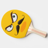 Furrious Yellow Emoji Tafeltennisbatje (Zijkant)