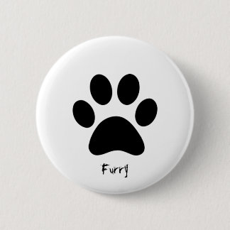 Furry badge ronde button 5,7 cm