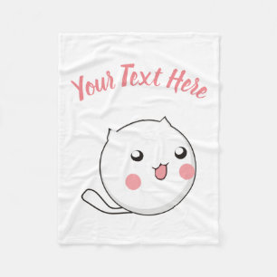 Furry Ball of Kitten Love Fleece Deken