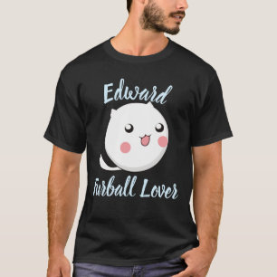 Furry Ball of Kitten Love Sjabloon T-shirt