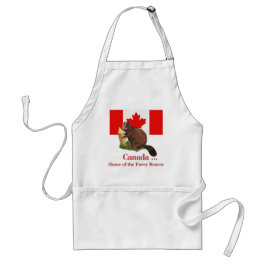 Furry Beaver Standaard Schort