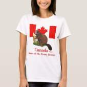 Furry Beaver T-shirt (Voorkant)