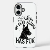Furry beste vriend Case-Mate iPhone case (Achterkant)