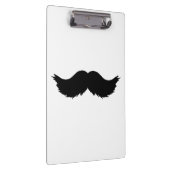 Furry Black Mustache Klembord (Rechts)