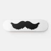 Furry Black Mustache Persoonlijk Skateboard (Horizontaal)