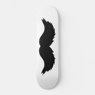 Furry Black Mustache Persoonlijk Skateboard