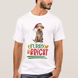 Furry & Bright Airadale Terrier T-shirt