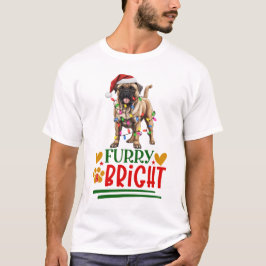 Furry & Bright Bullmastiff T-shirt