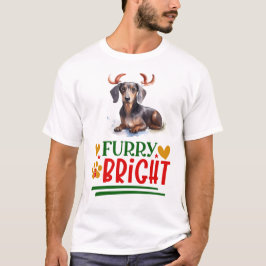 Furry & Bright Dachshund T-shirt
