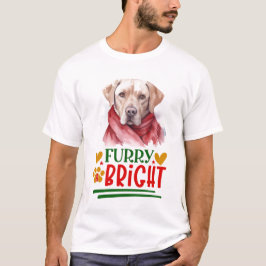 Furry & Bright Labrador Retriever T-shirt