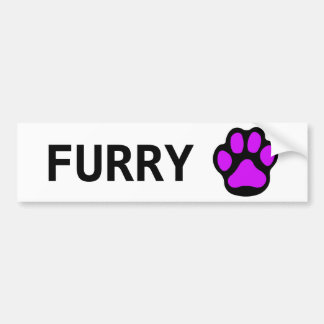 Furry-Bumpersticker Bumpersticker