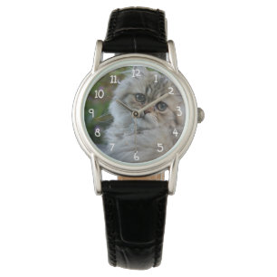 Furry Cat Horloge