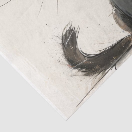 Furry Christmas - Decoupage - Tissuepapier (Detail)