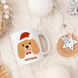 Furry Christmas Schattige Christmas Holiday Pet Mo Grote Koffiekop