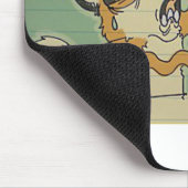 Furry Drama Mousepad Muismat (Hoek)