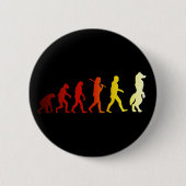 Furry-evolutie Ronde Button 5,7 Cm (Voorkant)