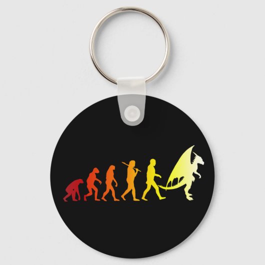Furry-evolutie Sleutelhanger (Voorkant)