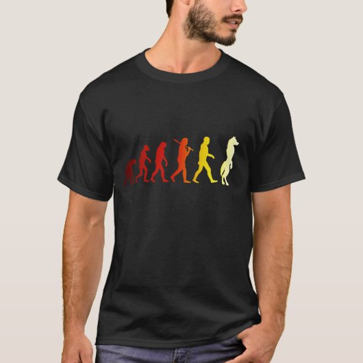 Furry-evolutie T-shirt (Voorkant)
