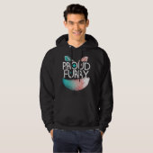 Furry Fandom Cosplay Animal Lover Furries Fu Hoodie (Voorkant volledig)