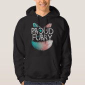 Furry Fandom Cosplay Animal Lover Furries Fu Hoodie (Voorkant)