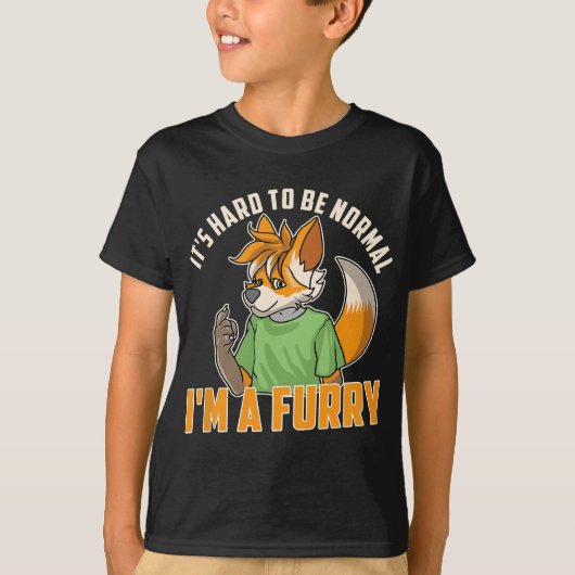 Furry Fandom - Furries Fursona Fursuit T-shirt (Voorkant)