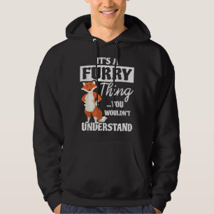 Furry Fandom Furries Schattig Dieren Cosplay Kostu Hoodie