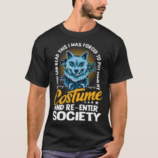 Furry fandom furrys t-shirt (Voorkant)