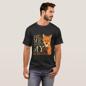 Furry Fandom Fursona Fursona T-shirt (Voorkant volledig)