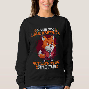 Furry Fandom Fursona Vos Fu Fu Zoals Kung Fu Maar Trui