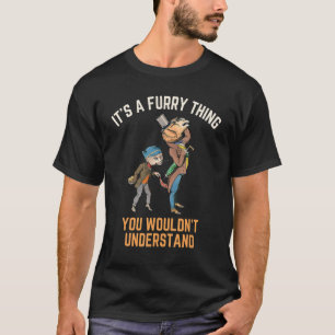 Furry Fandom Pride Animal Furries Cosplay T-shirt