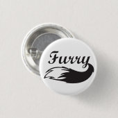 Furry Fandom Ronde Button 3,2 Cm (Voorkant /achterkant)
