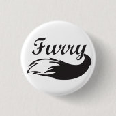 Furry Fandom Ronde Button 3,2 Cm (Voorkant)