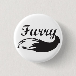 Furry Fandom Ronde Button 3,2 Cm