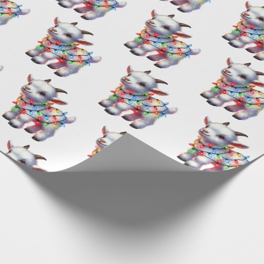 Furry feestelijke vrienden cadeaupapier (Hoek)