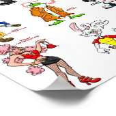 Furry Felons Poster (Hoek)