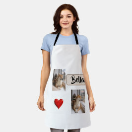 Furry Friend, Loving Mom – Personalized Apron Schort