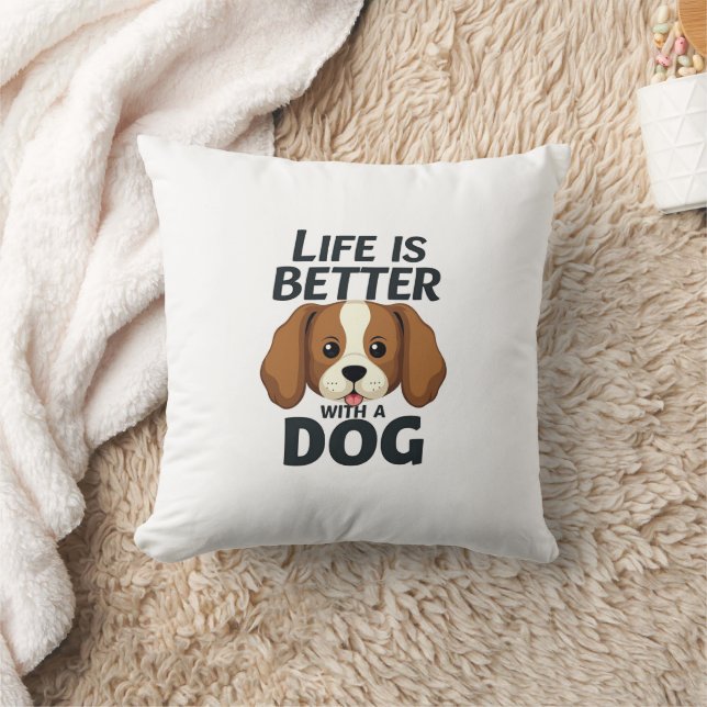 Furry Friend Pillow Kussen (Deken)