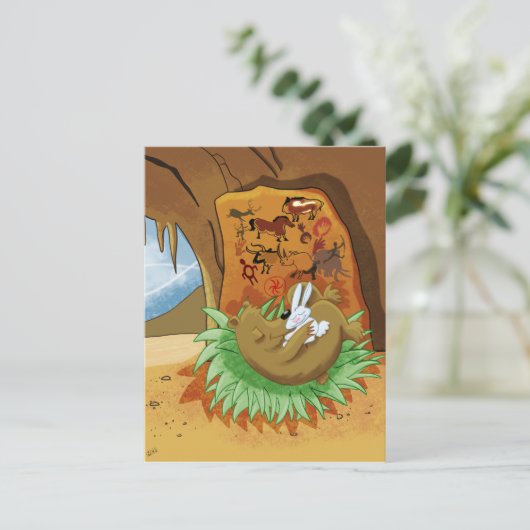 Furry Friends Briefkaart (Staand voorkant)