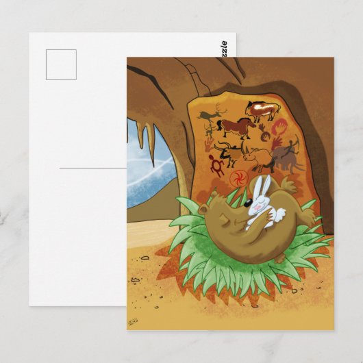 Furry Friends Briefkaart (Voorkant / Achterkant)