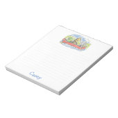 Furry Friends Canoe Note Pad Notitieblok (Linkerzijde)