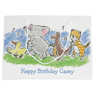 Furry Friends Conga Gift Bag Groot Cadeauzakje