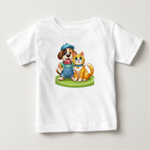 Furry Friends Forever: hond en kat samen